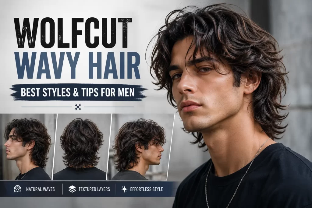 Wolfcut Wavy Hair